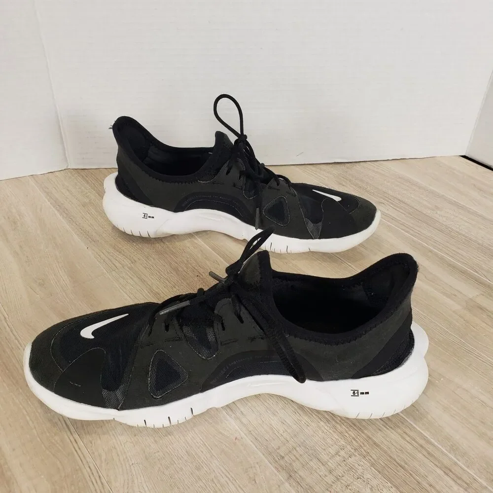 Nike Free RN 5.0 Womens Size 8.5 Black University Black Running Sneakers